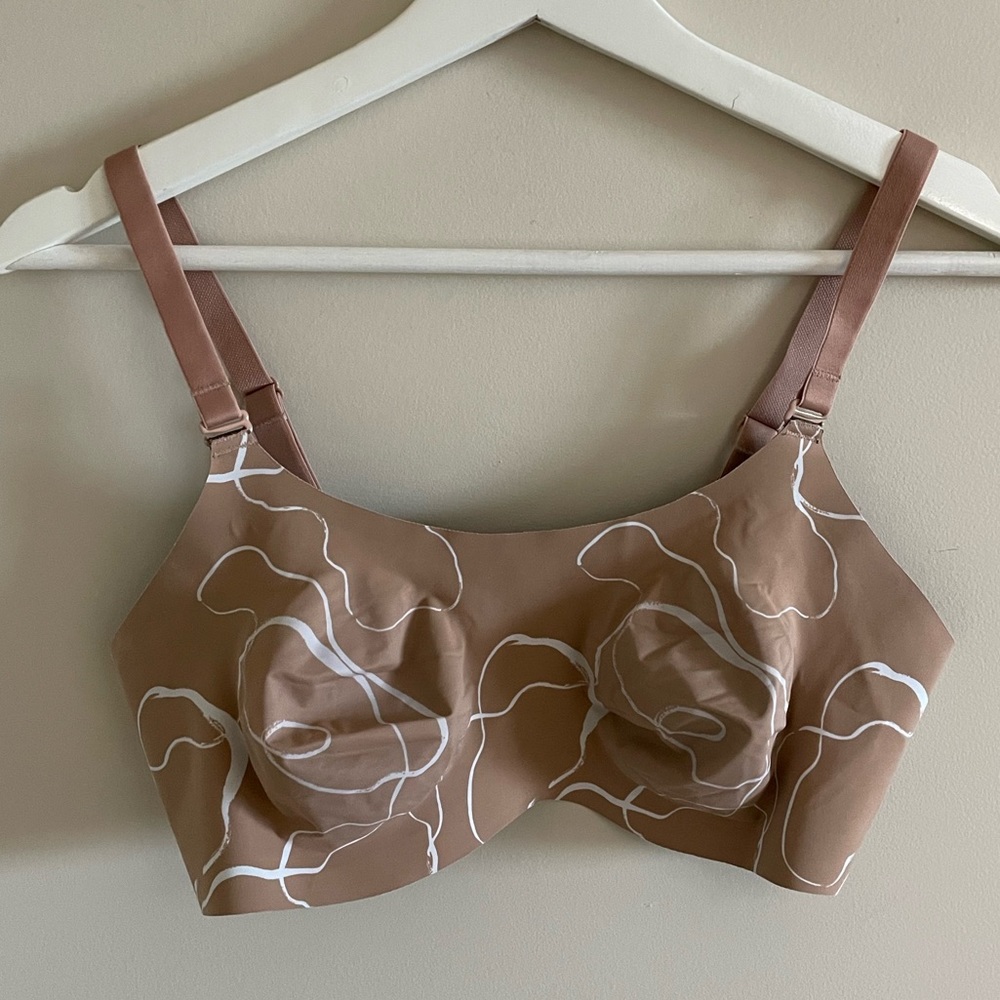 Knix Evolution Bra Brown/Nude Size 4